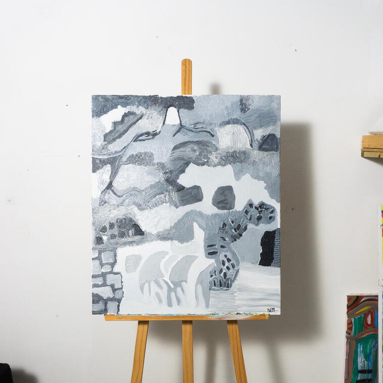 "Pepper Pot - Black & White"