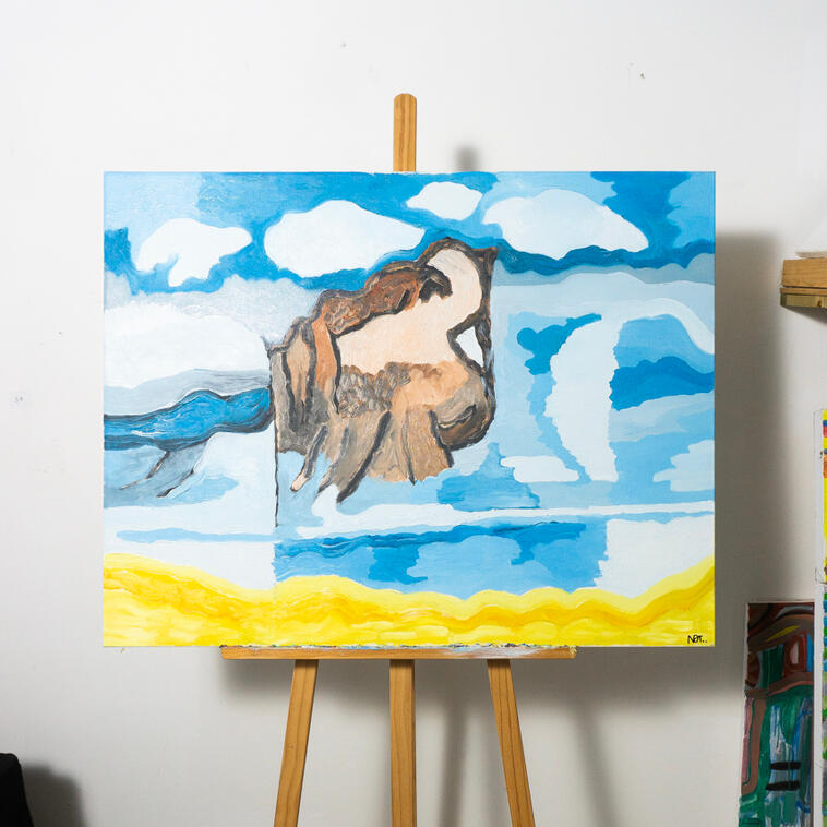 "Gull Rock, Portreath - In Colour"